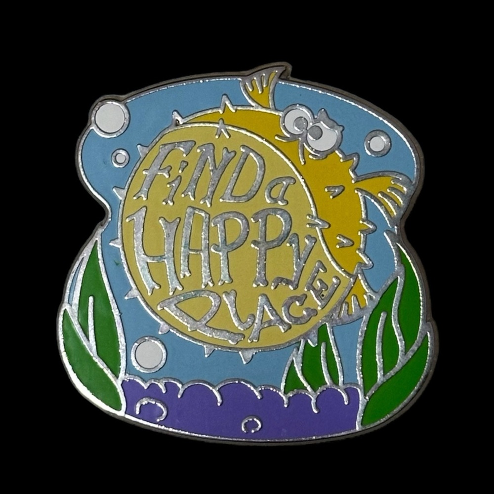 “Find A Happy Place” Disney Pin